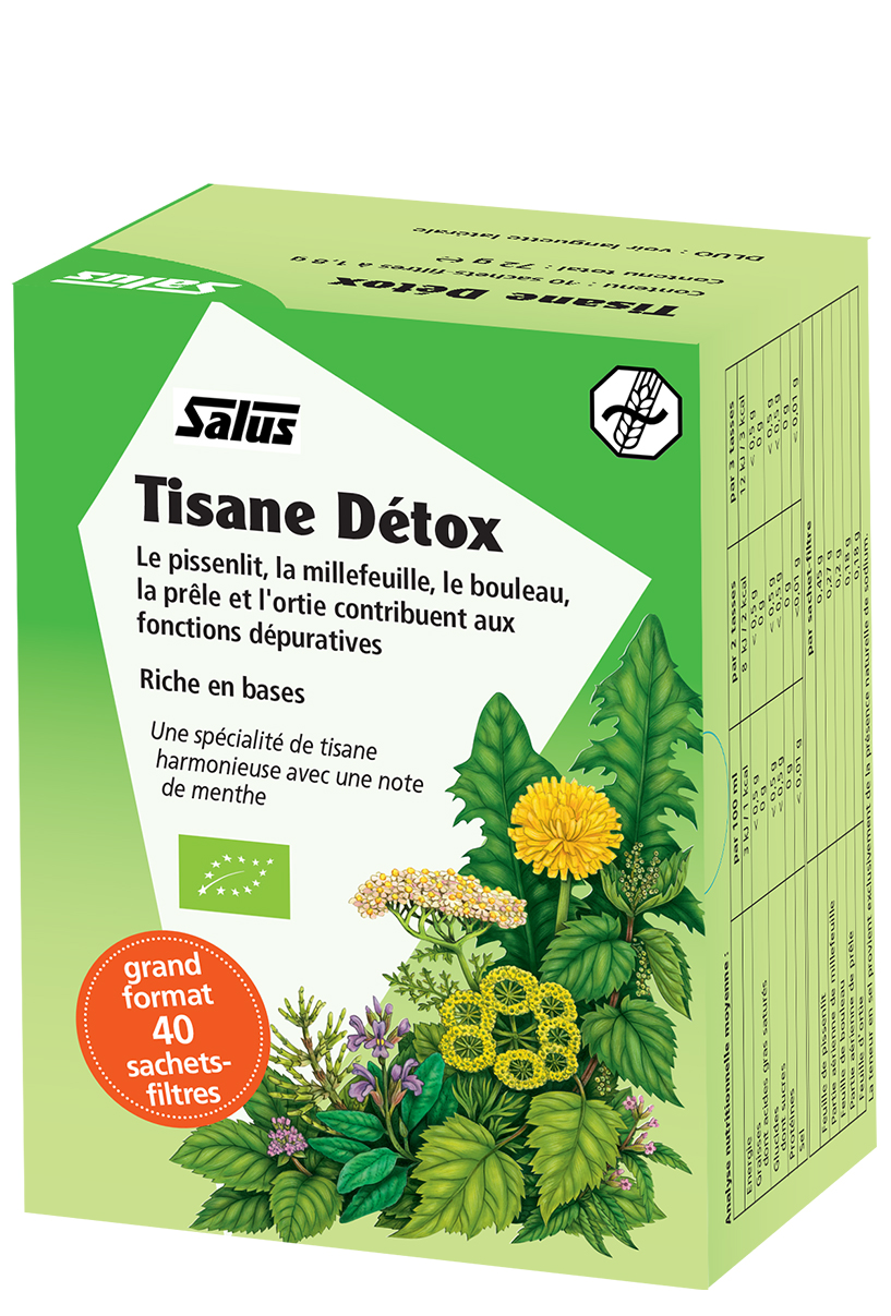 Tisane Détox - Élimination toxines - Salus